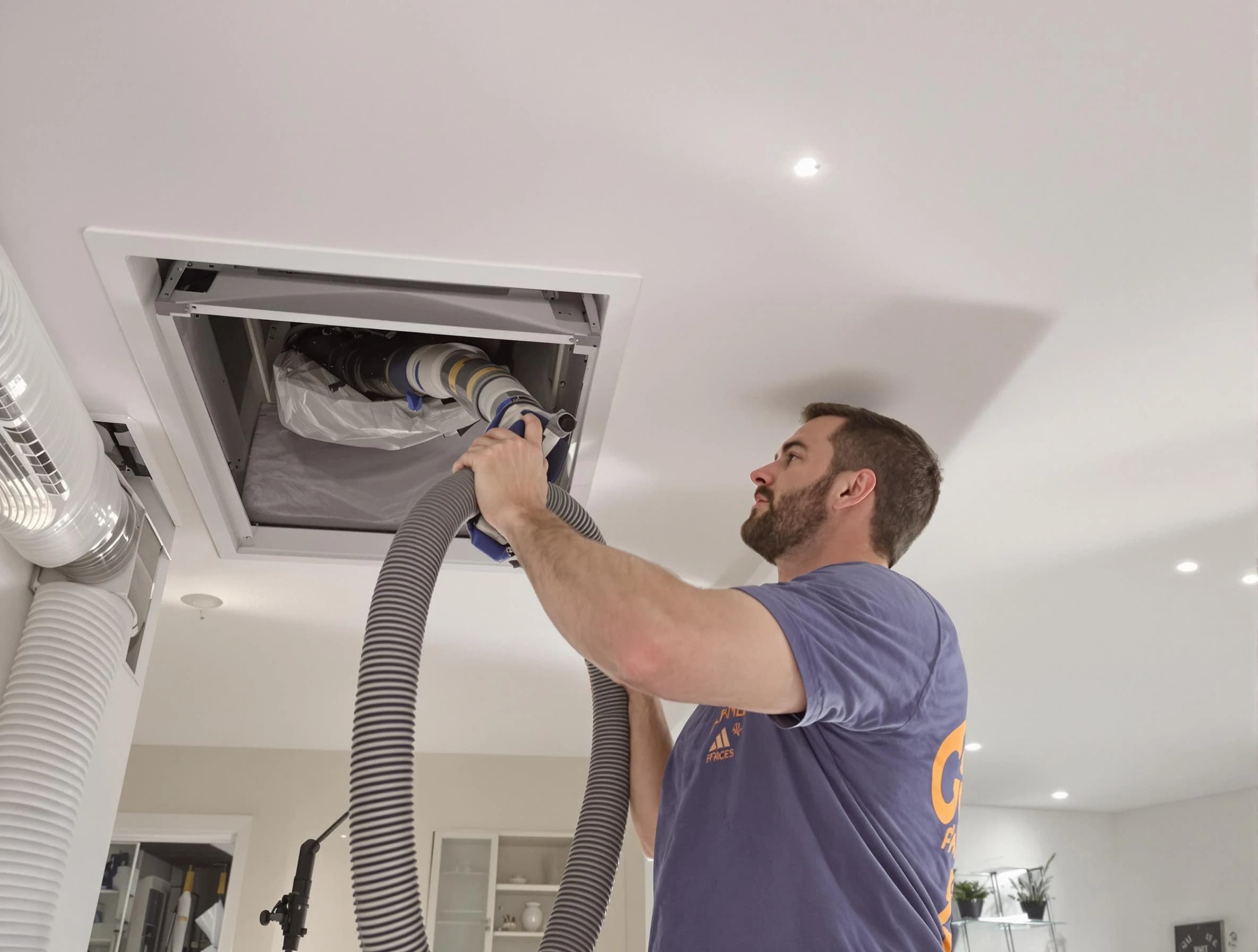 Precision indoor duct cleaning by Palmetto Air Duct Cleaning in Palmetto