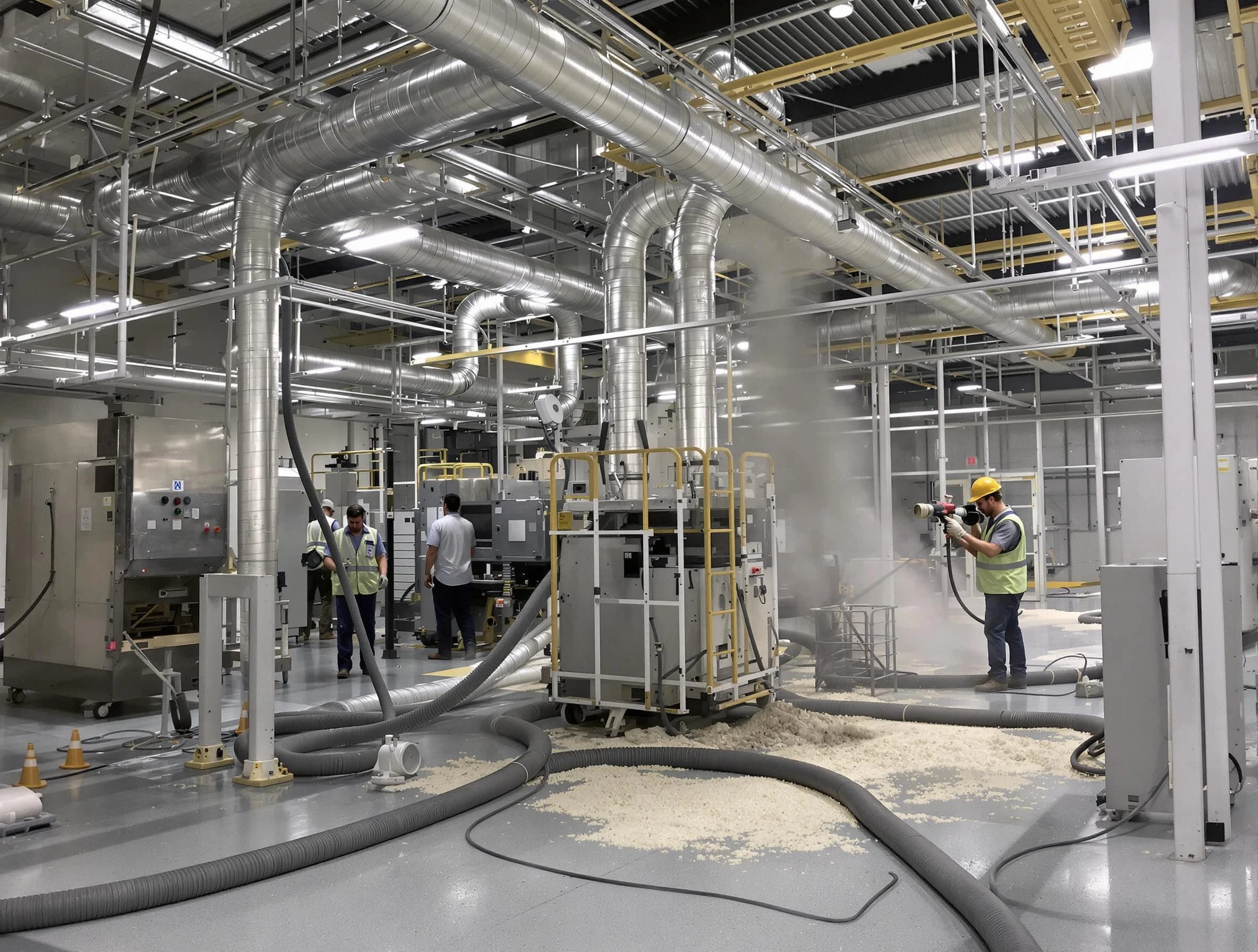 Heavy-duty industrial duct cleaning by Palmetto Air Duct Cleaning in Palmetto