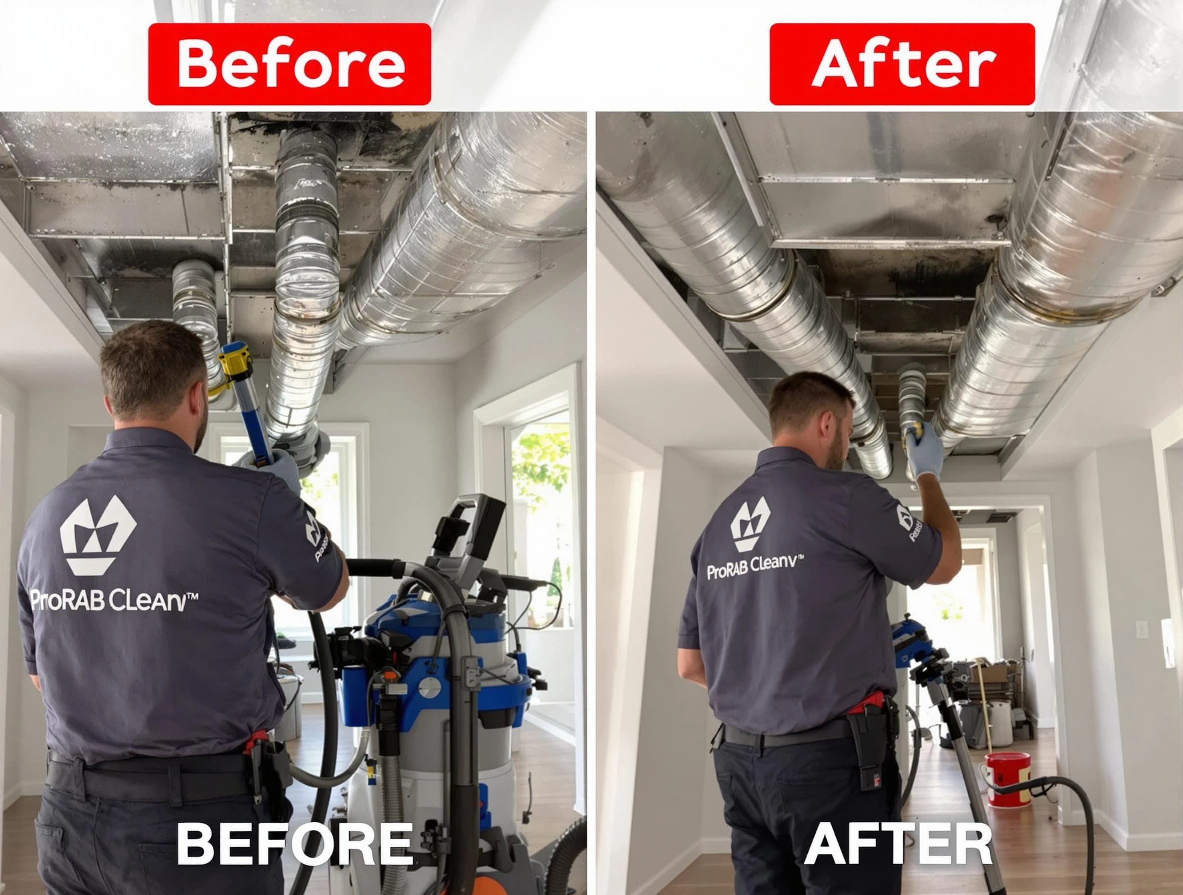 Palmetto Air Duct Cleaning expert performing thorough residential duct cleaning in a Palmetto home