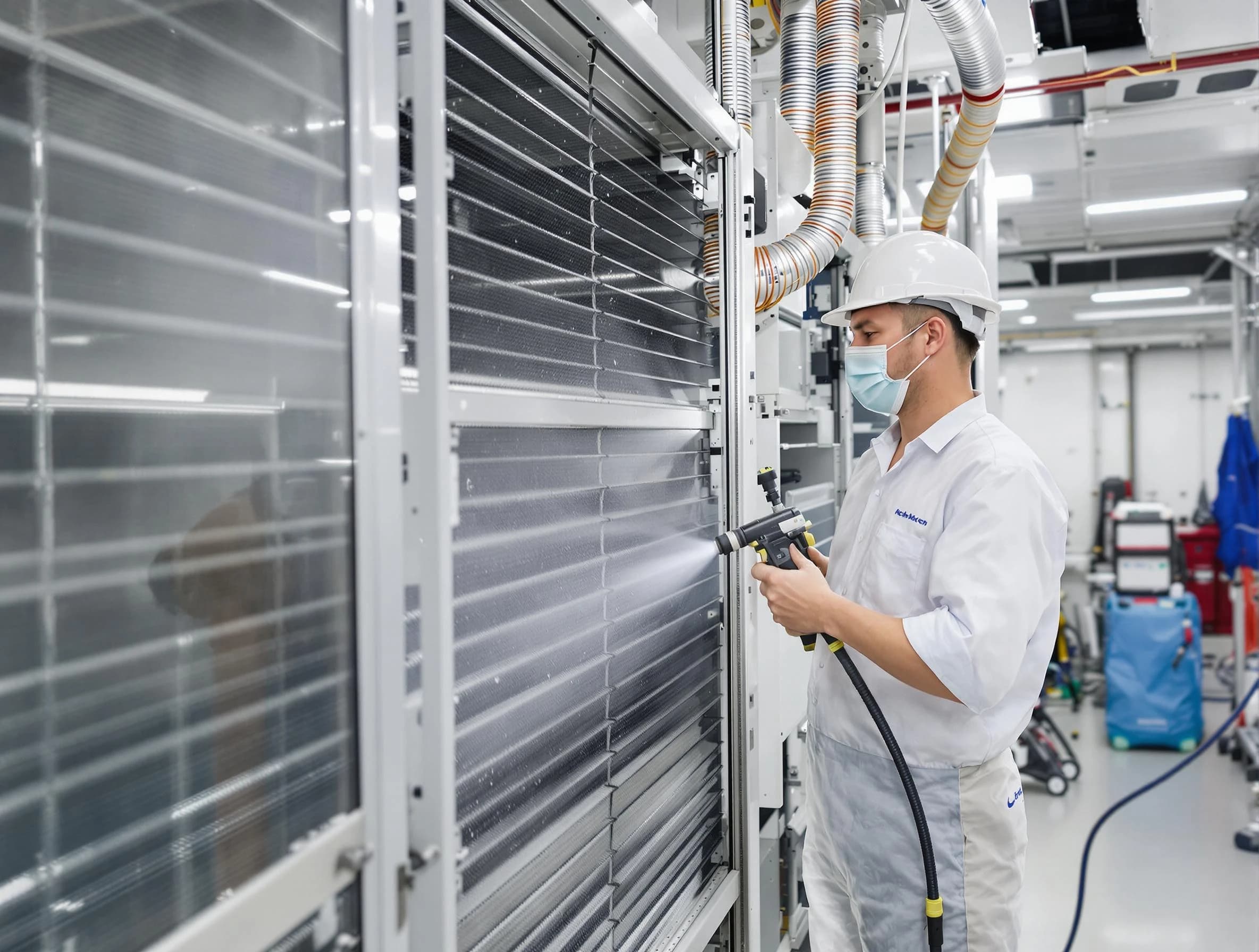 Professional AC coil cleaning by Palmetto Air Duct Cleaning in Palmetto