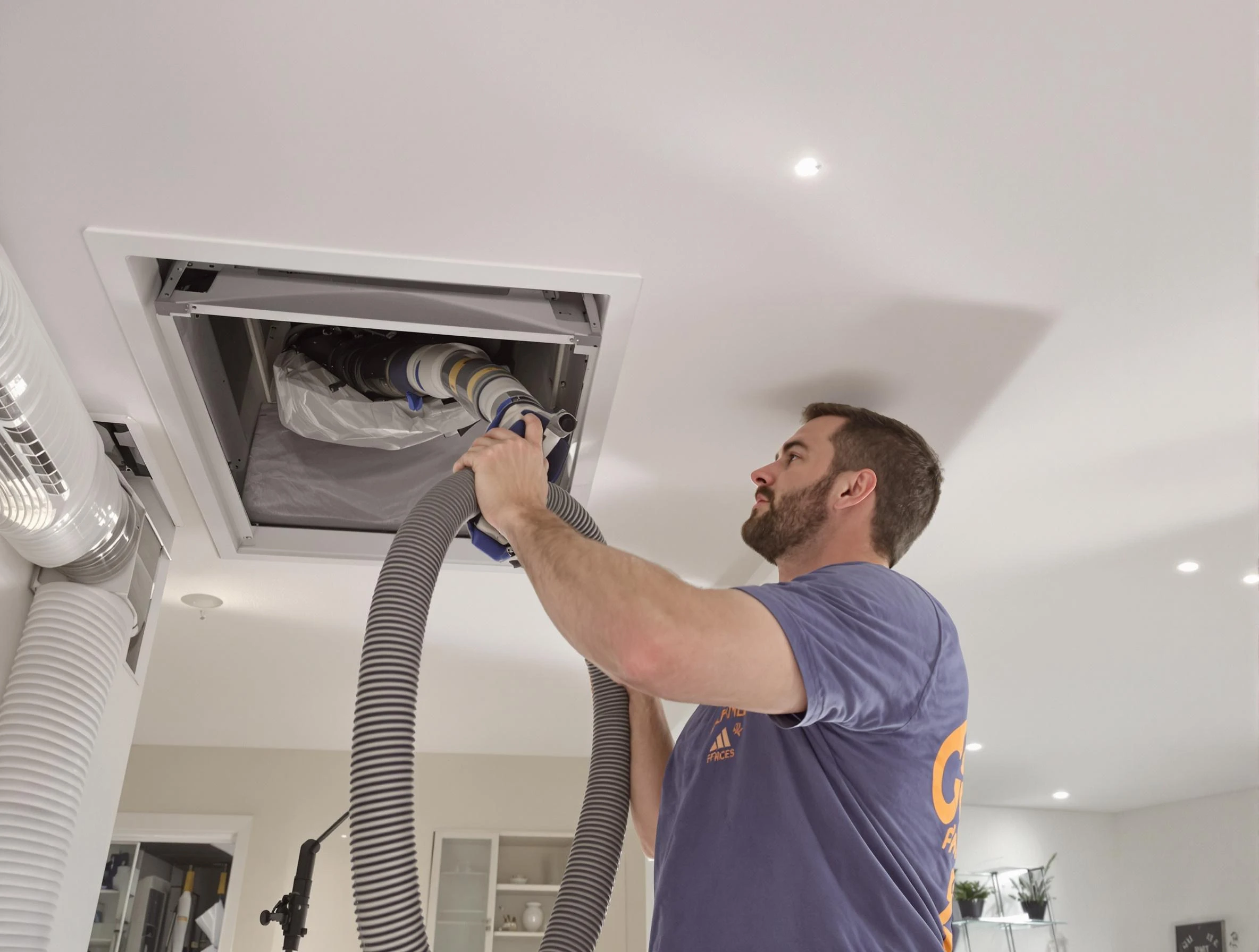 Precision indoor duct cleaning by Palmetto Air Duct Cleaning in Palmetto